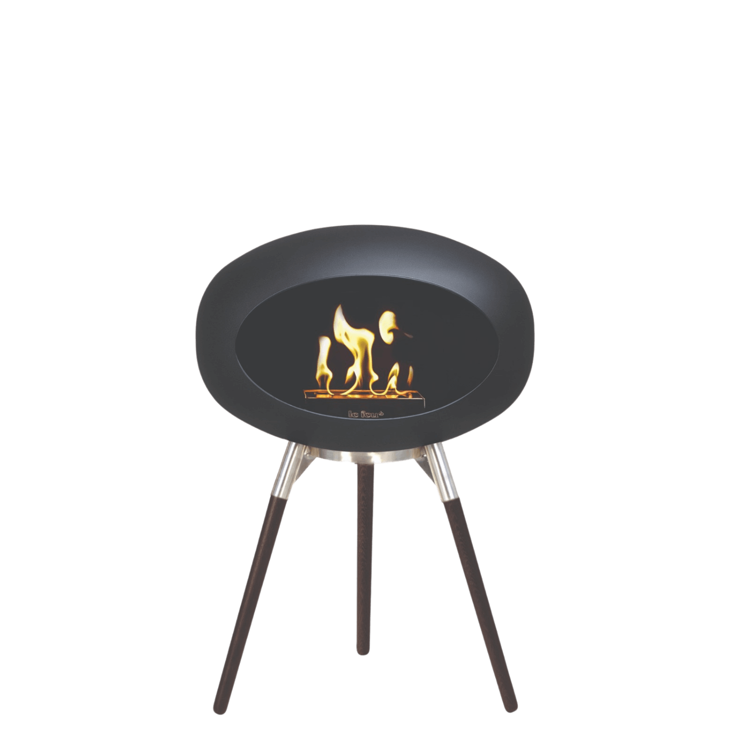Le Feu haard black ground short